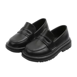 Boys Black Shoes