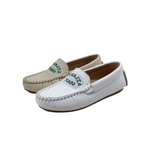 White Leather Shoes