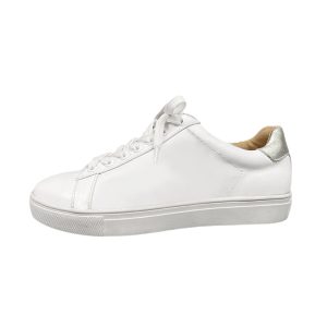 White Leather Trainers