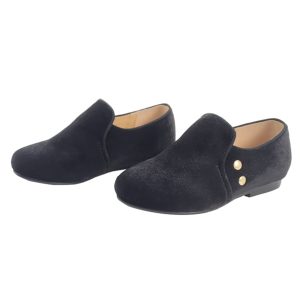 Kids Velvet Loafer