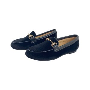 Kids Velvet Loafer