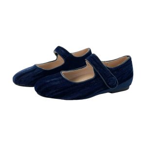 Flat Velvet Mary Jane