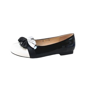 Women Bow Leather Shoes