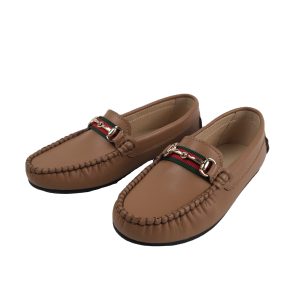 Kids Brown Loafer